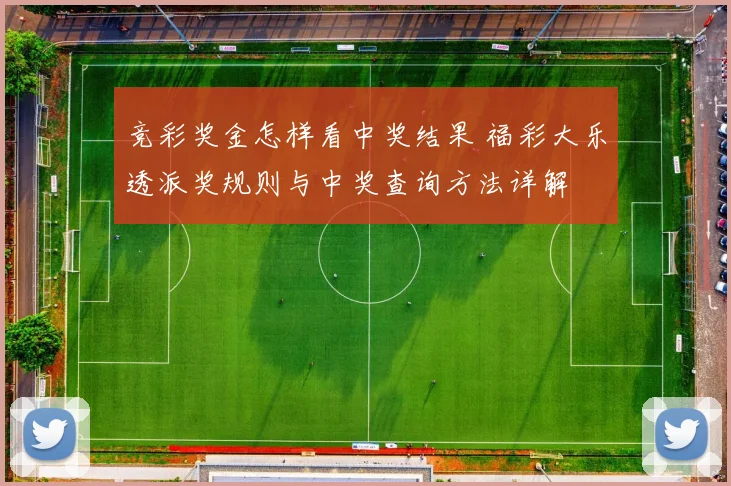 竞彩奖金怎样看中奖结果 福彩大乐透派奖规则与中奖查询方法详解