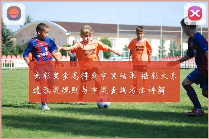 竞彩奖金怎样看中奖结果 福彩大乐透派奖规则与中奖查询方法详解