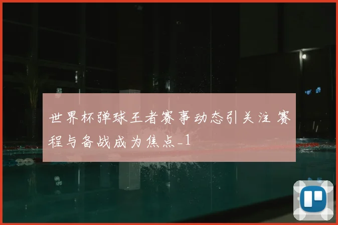 世界杯弹球王者赛事动态引关注 赛程与备战成为焦点_1
